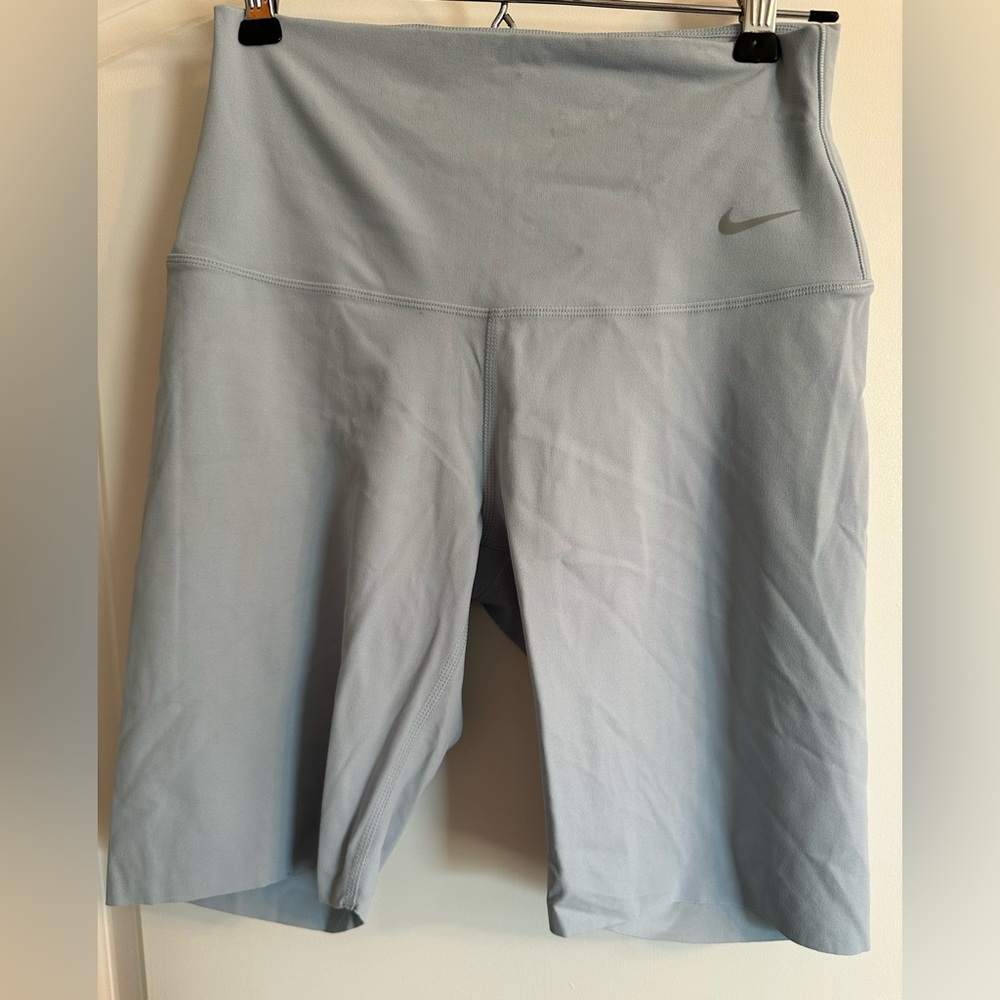 Nike Women's Sky Blue Bike Shorts